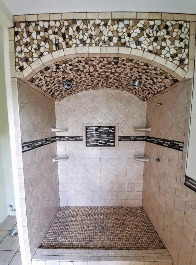 Give Life to Your Space with Bathroom Shower Tile Accents | Redo Shower